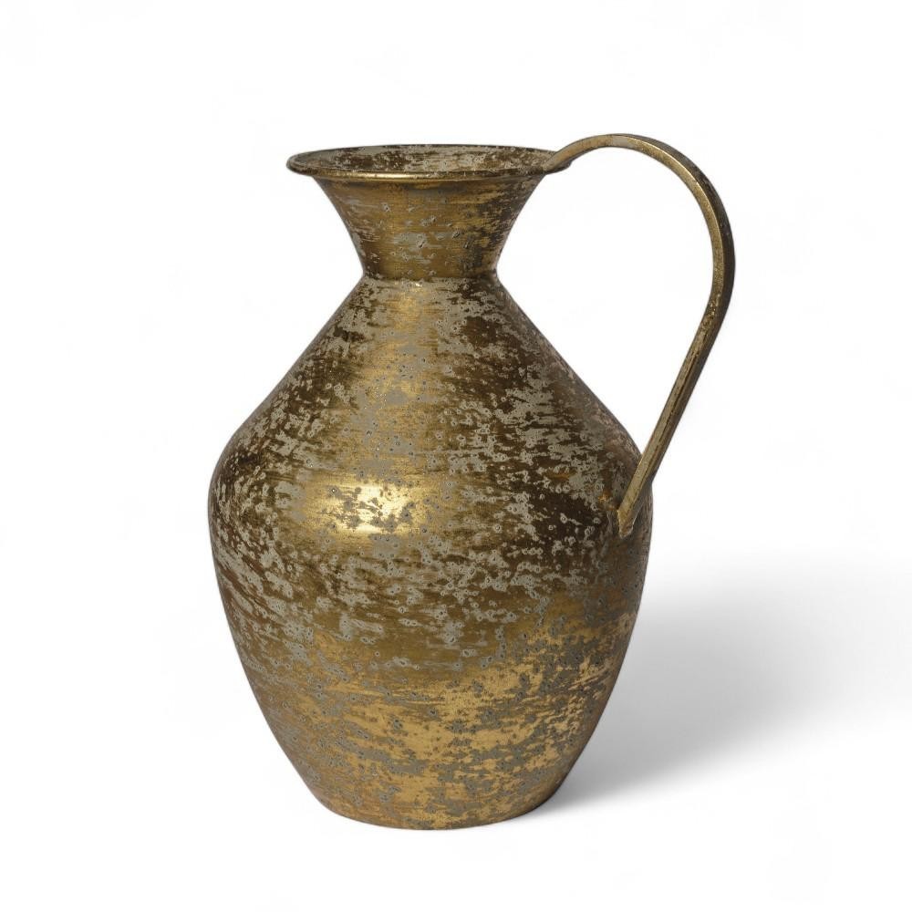 VASO CARAFFA METALLO BRONZO H38.5X31X25.5